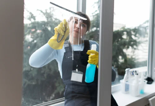 Nettoyage de vitres intérieures et extérieures à la Boissière-de-Montaigu